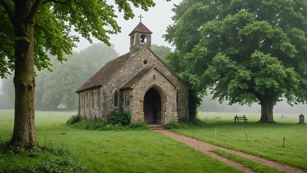 peaceful chapels and nature