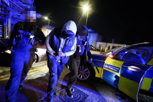 57 People Arrested And Weapons And Drugs Seized In Massive Police Operation Involving force Covering Milton Keynes