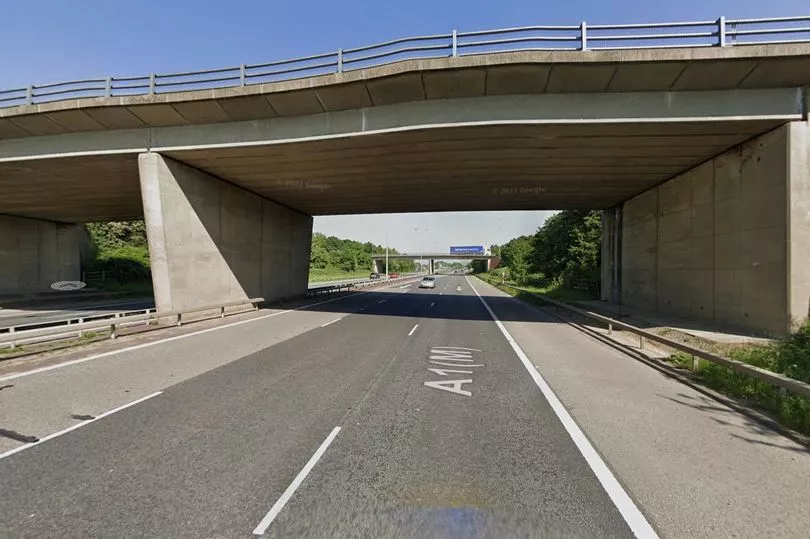 A1 Crash Closes Three Lanes In Cambridgeshire