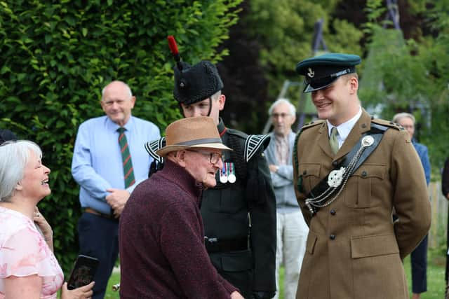 Aylesbury Second World War Hero Turns 100 With British Army Paying Tribute