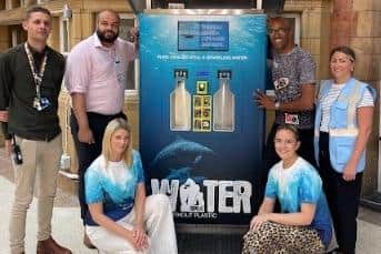 Aylesbury Commuter Railway Station Introduces New Water Refill Hub To Reduce Single Use Plastics