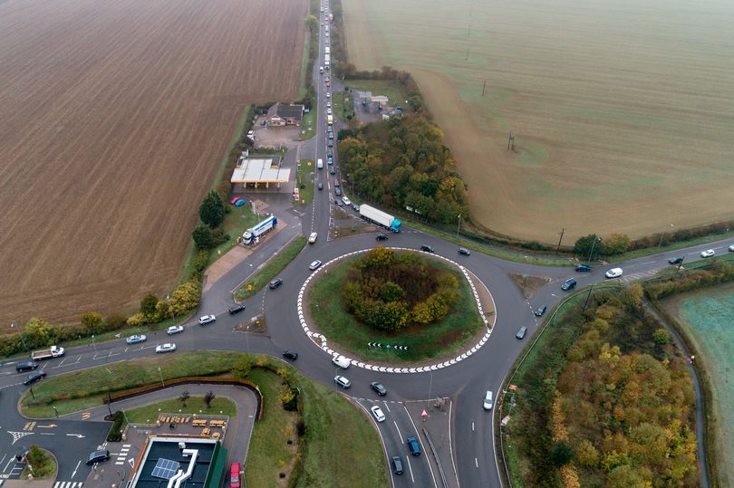 Black Cat Roundabout Diversions In Place For New Cycling And Walking Route