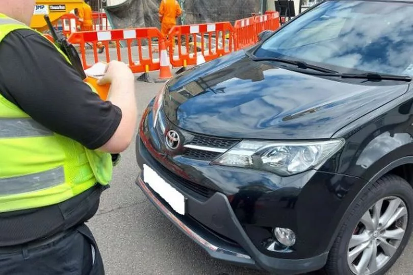 Can't Park There Mate! Driver Leaves Car In The Middle Of Cambridgeshire Town Road