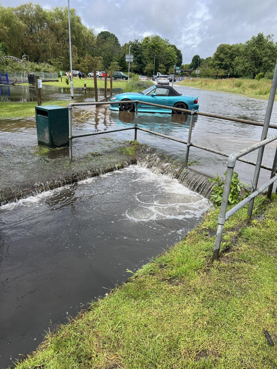 Chesham Hit With Floods Following Recent Heavy Rainfall