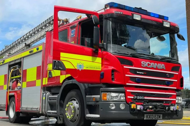 Fire At 'derelict' Building In Cambridgeshire Village Believed To Be Deliberate