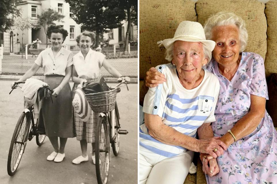 Friends of 88 years meet for the first time in six years