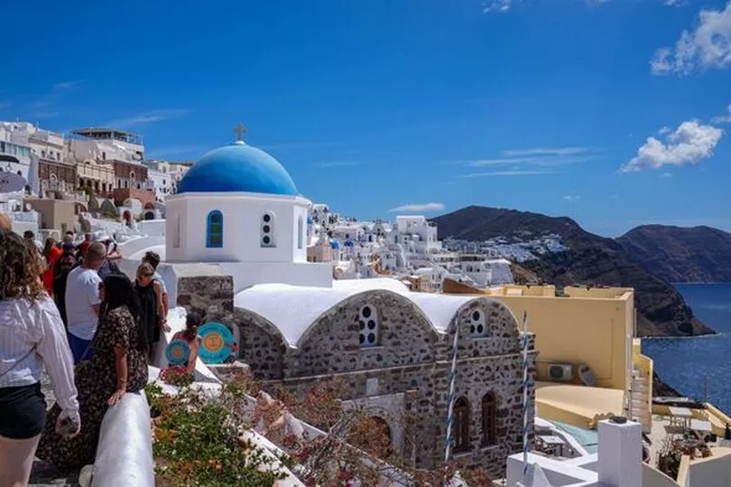 Greek Getaway Gone Wrong Tourist Slams Santorini Experience Telling Visitors To 'cancel Holidays'