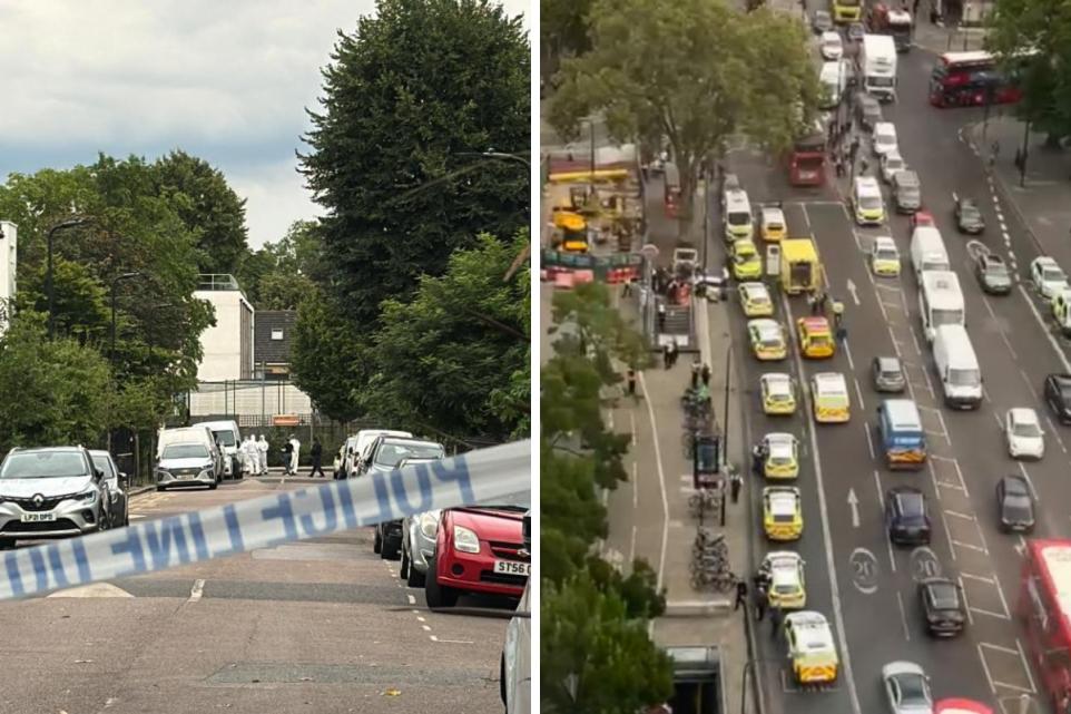 Grim 24 hours in London with six stabbed