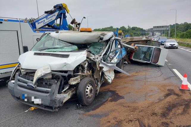 M25 Traffic Live Updates After Lorry Crash In Rush Hour