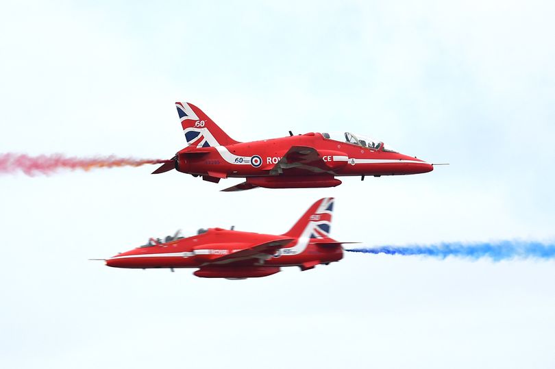 Red Arrows Time And Route Today As Flightpath Takes Them Over Cambridgeshire