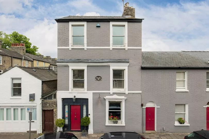 'stylish' Cambridge Townhouse With Courtyard Gardens On The Market For £2 Million