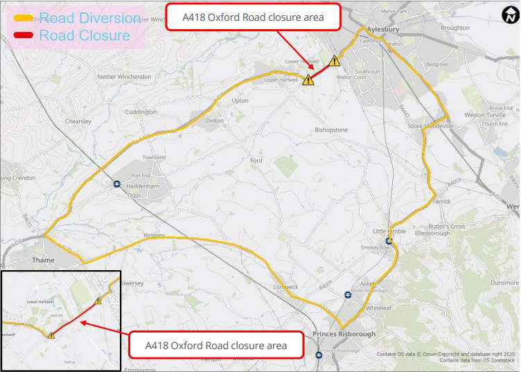 Weekend Misery For Aylesbury Motorists