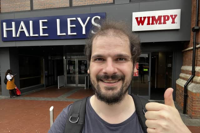 Wimpy Superfan Hails Aylesbury Outlet During Ambitious Fundraising Tour